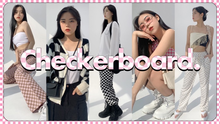66size lookbook 9 Checkerboard Outfits